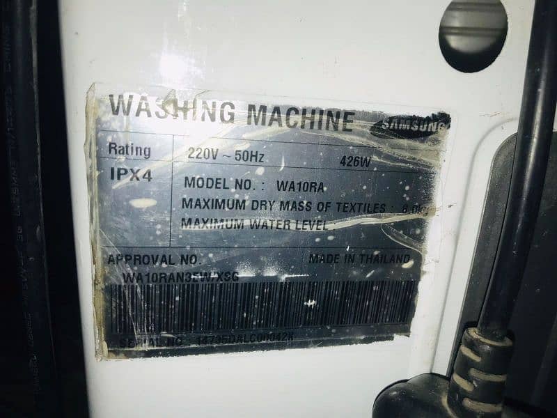 Samsung 10kg Fully Automatic Washing Machine 4