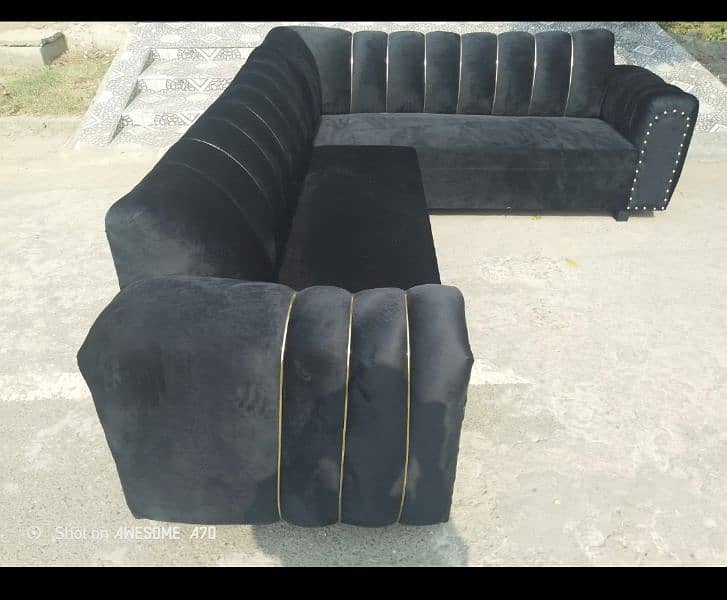 6 seater L shaped new sofa 4