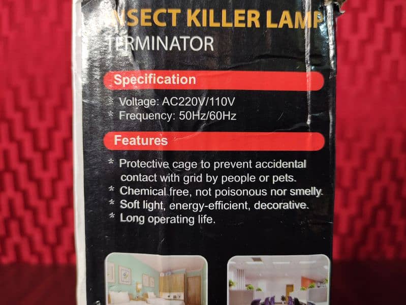 New Mosquito Killer Lamp Portable Insect Electric Terminator 10