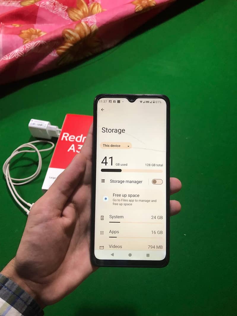 Xiaomi redmi A3 4/128Gb 10/10 Pta Approved With box and accessories. 5