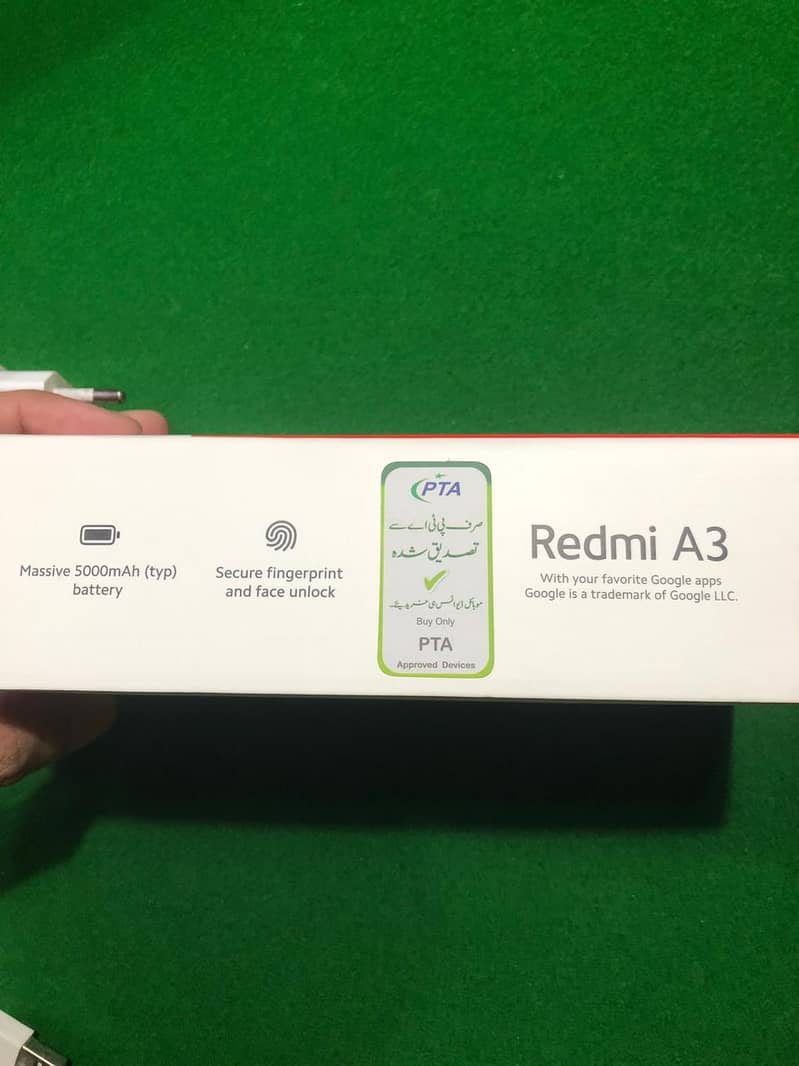 Xiaomi redmi A3 4/128Gb 10/10 Pta Approved With box and accessories. 7