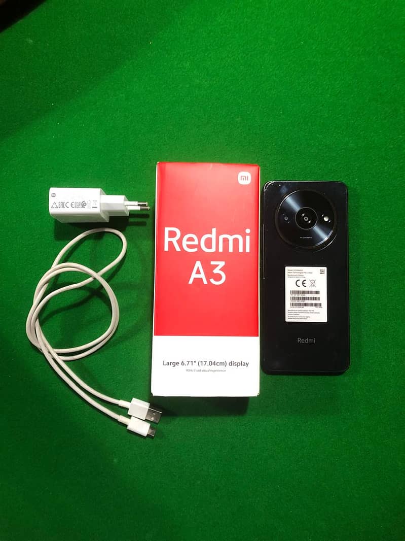 Xiaomi redmi A3 4/128Gb 10/10 Pta Approved With box and accessories. 8