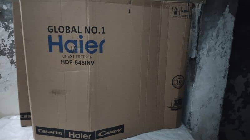 Haier Inverter full size with warranty 9