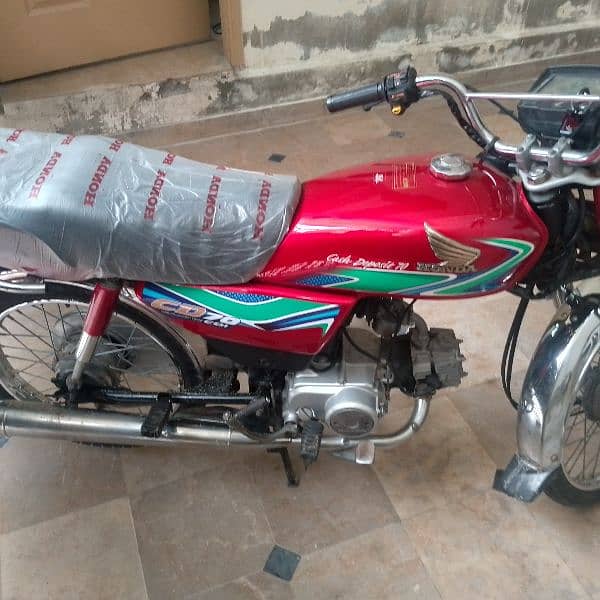 Honda CD 70  2018 Model 2019 Register 5