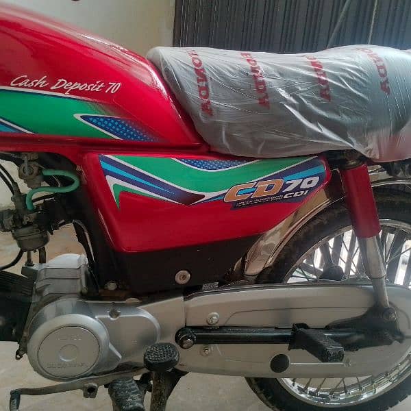 Honda CD 70  2018 Model 2019 Register 10