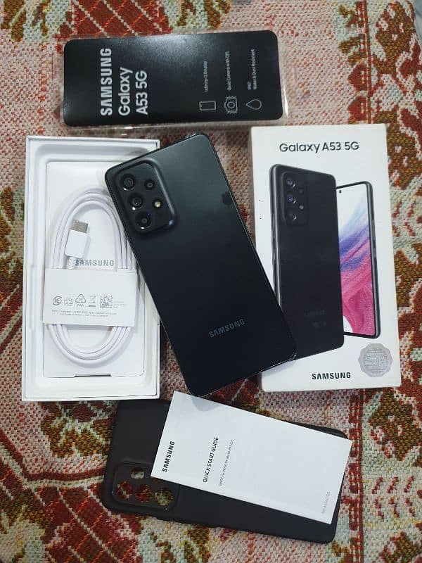 Brand New Samsung Galaxy A53 5g Dual SIM Official PTA FIX PRICE 1