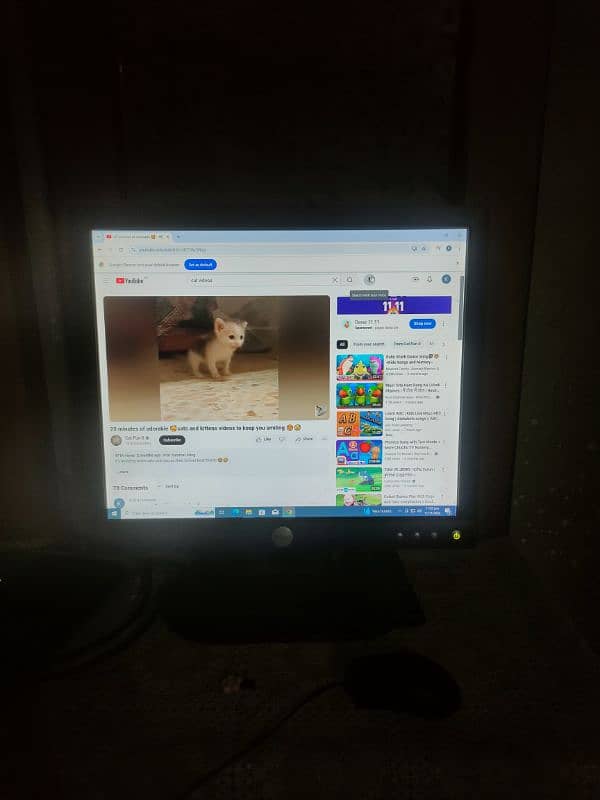 Dell 17" lcd monitor in good condition 0