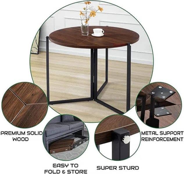 coffee table , foldable table 2