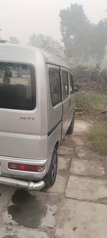 Honda Acty 2015 color Silver For Sale 7