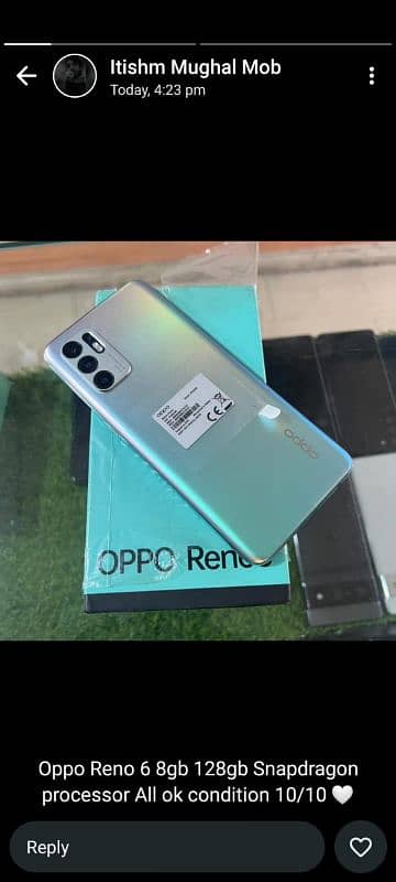 Oppo reno 6 0