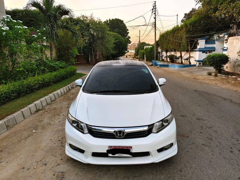 HONDA CIVIC TRIBORN VTI OREAL PROS. (UG) MODEL 2013 B2B ORIGINAL WHITE 1