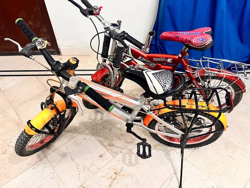 2 Kids Bicycles Just Like New 4