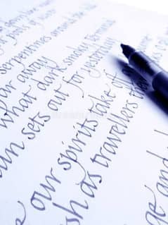 Professional Handwriting Service for Assignments and Projects.