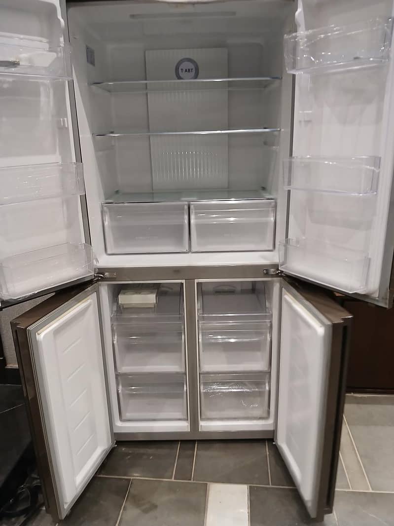 Haier Double Door Fridge Hrf 578TBG 0