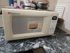 big size with grilled Dawlance microwave oven