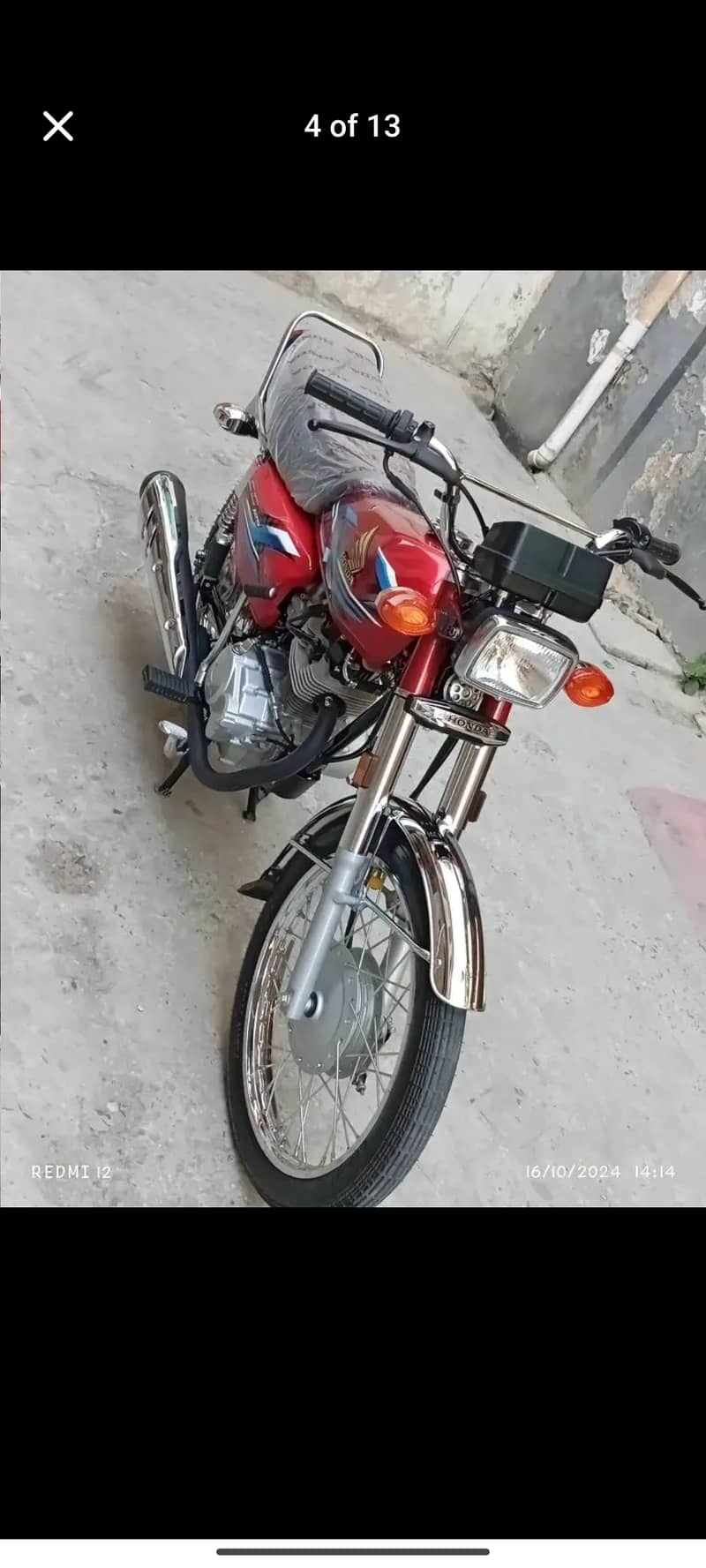 Honda CG 125 2024 03161985107 1