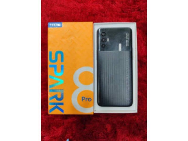 Tecno spark 8 pro 0