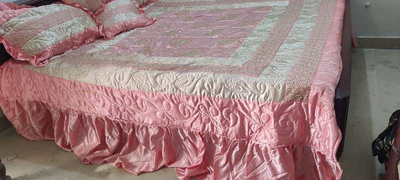 9 piece Fancy/Bridal Bedding Set (Without Filling) 1