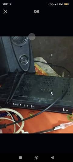 led plus receiver and dish for sale