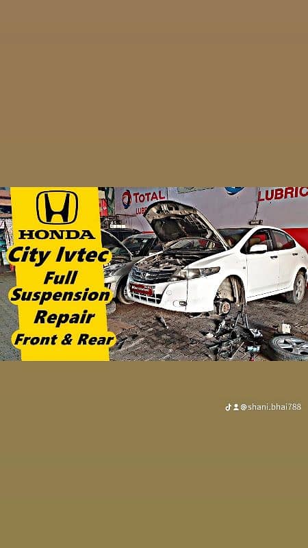 Car's Suspension Santro,Cultus,Alto,City,WagonR,Vitz,Civic,Corolla,Fx, 2