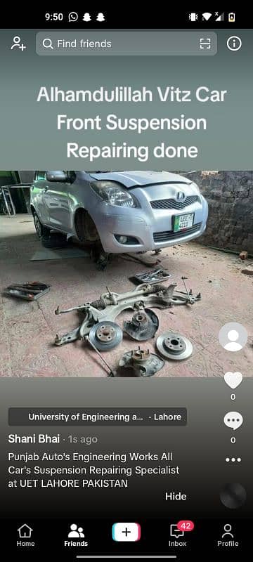 Car's Suspension,Reborn,Cuore,Liana,Mehran,Nissan,Move,Baleno,Mira,BRV 7