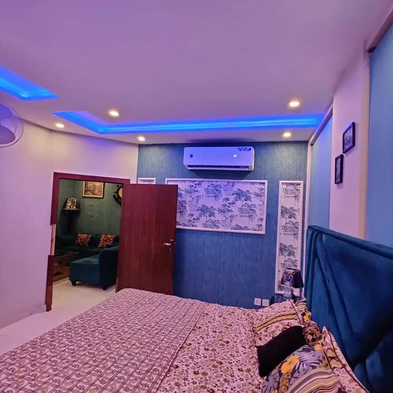 One bedroom VIP apartment for rent on daily basis in bahria town 1