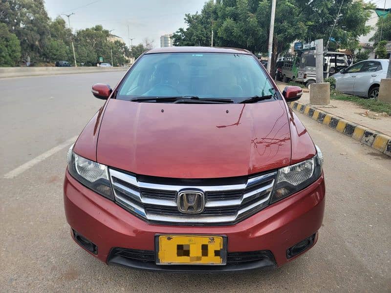 Honda City IVTEC Prosmetec Model 2015 Red Color 100% original conditin 0