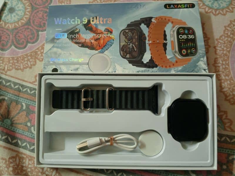 Watch 9 Ultra New condition for urgent sale 0