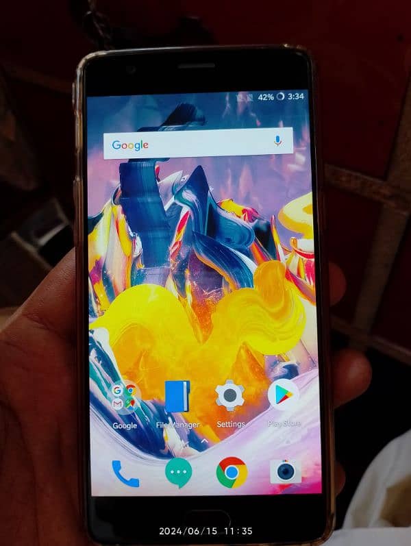 OnePlus 3T (6/64 GB) Official PTA Approved with Box+Charger 0