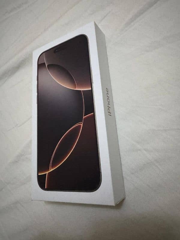 Apple Iphone 16 Pro max 256 GB sealed non active 1