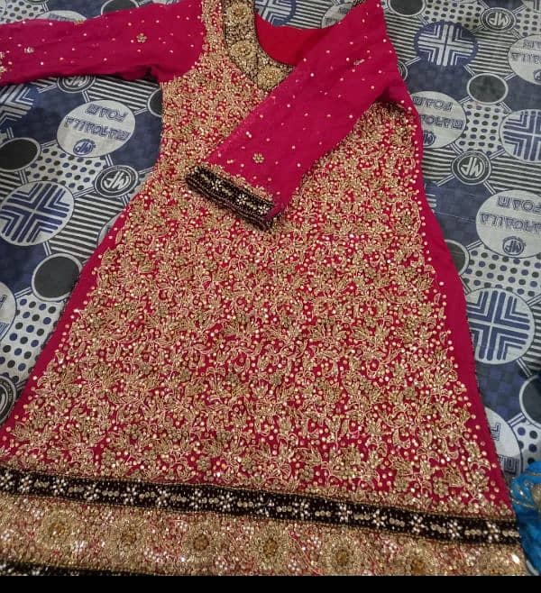 wedding wear lehnga small size condition new Time waster dor Rahen 2