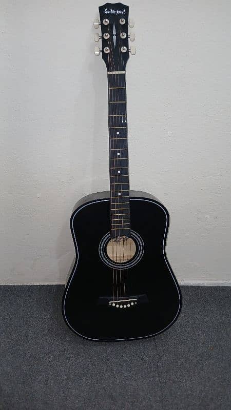 Acoustic guitar with all accessories 0