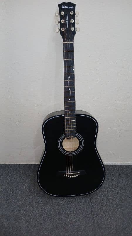 Acoustic guitar with all accessories 1