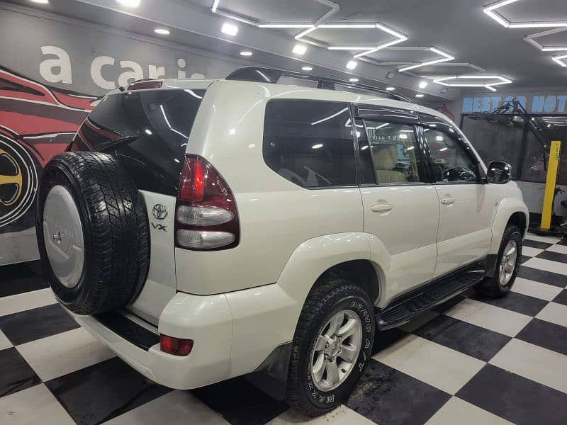 Toyota land cruiser prado VX 3.0 diesel like brand new own name 4