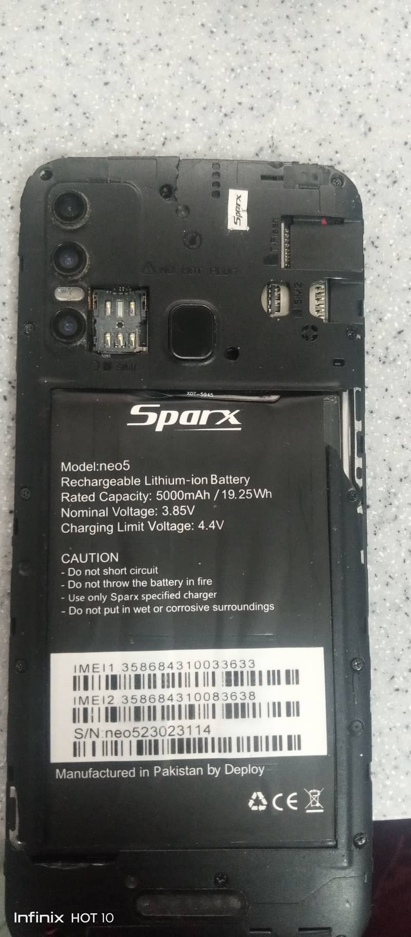 Urgent sale spark neo5 3