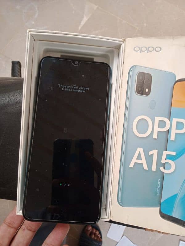 oppo A15 3 gb ram  64 rom 6