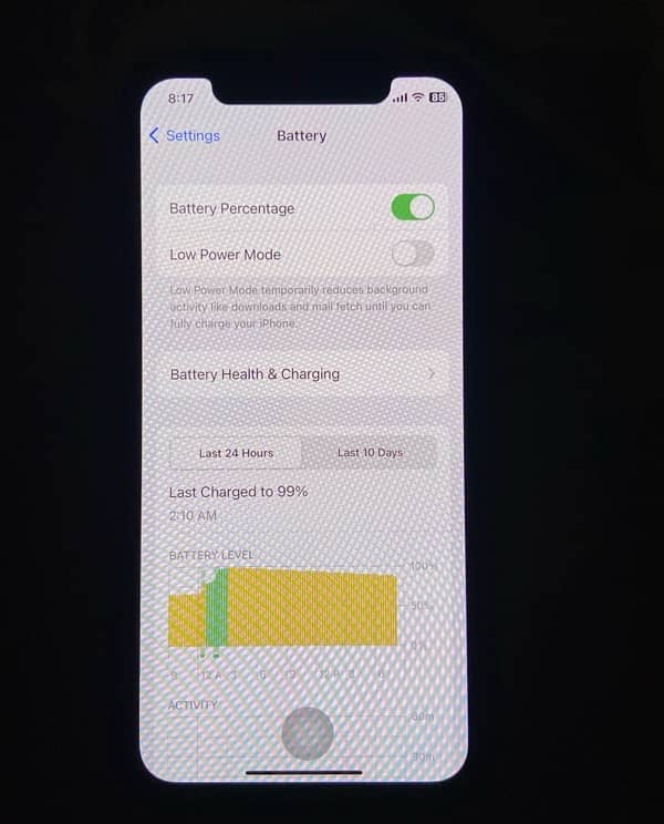 Iphone X 256GB Non PTA (Telenor Sim Working) For Sale 9