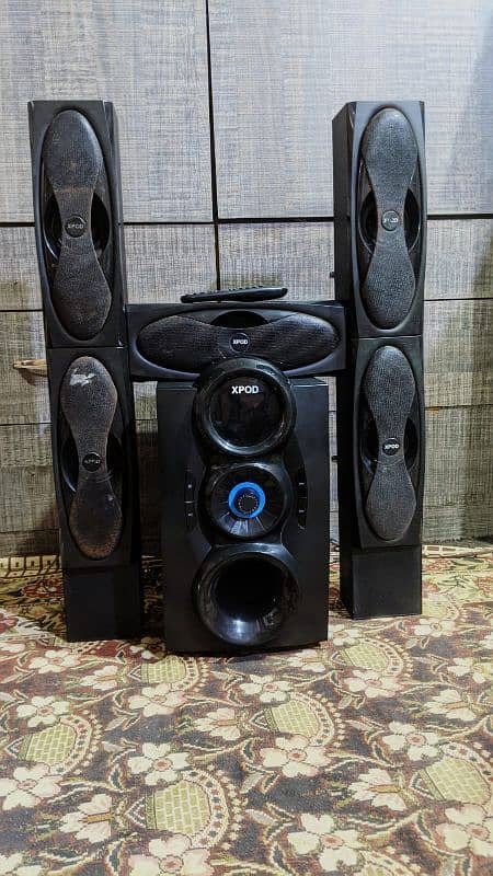 XPOD SPEAKER WOOFER SOUND SYSTEM 1