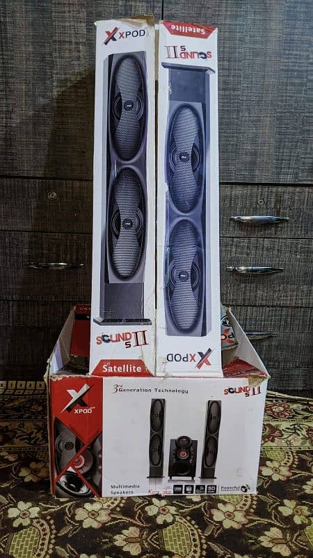 XPOD SPEAKER WOOFER SOUND SYSTEM 3