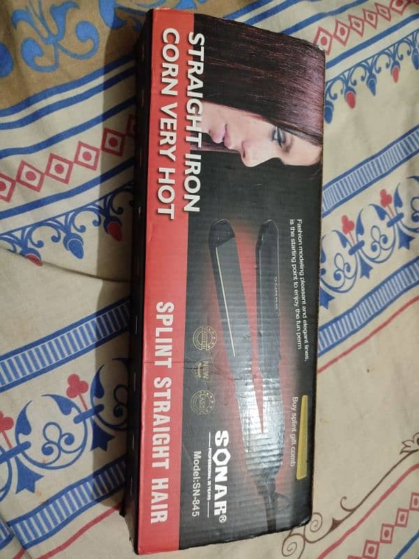 Sonar Hair Straightener black 0