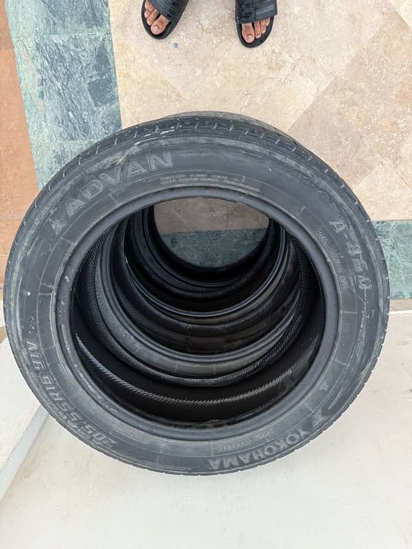 Toyota Corolla 2021 tyres in good condition 2