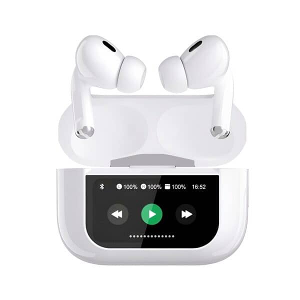 A9 Pro Sound, ENC Noise Reduction Wireless AirPods Smart Touch Screen 0