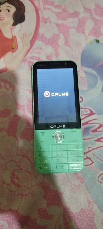 calme 4g prime touch screen, ,6momth warranty full box with accecories 3