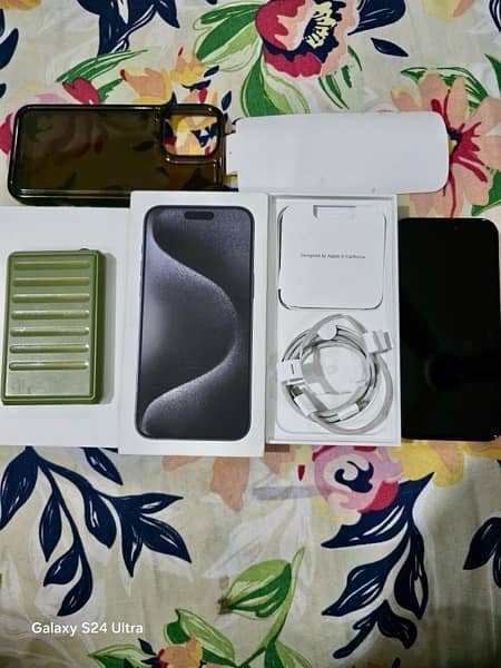 iphone 15 pro max 256GB black jv physical E sim Canada with PTA device 4