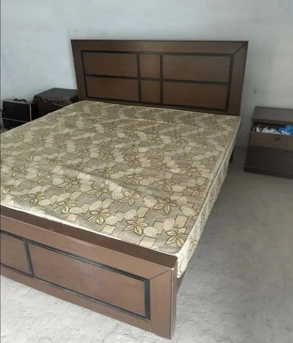 Bed set With medicated Matress 1