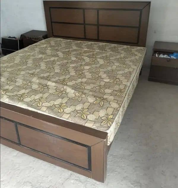 Bed set With medicated Matress 2