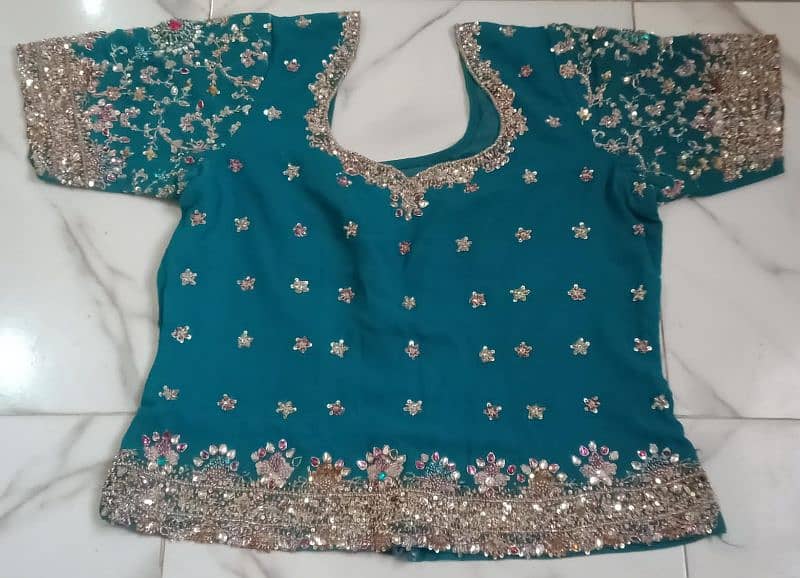 chiffon Bridal Sharara 2