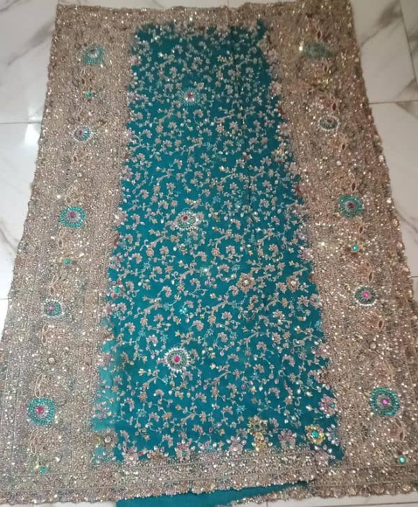 chiffon Bridal Sharara 6