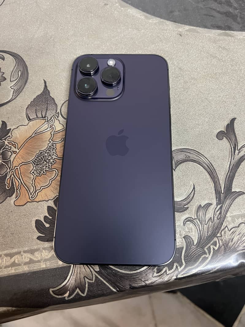 iPhone 14 pro max 256gb purple pta approved 1