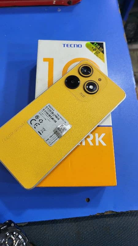 Tecno spark 10c 4/128 complete box 0